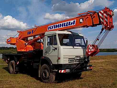 Автокран 16 тонн