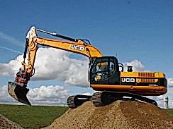 Гусеничный экскаватор